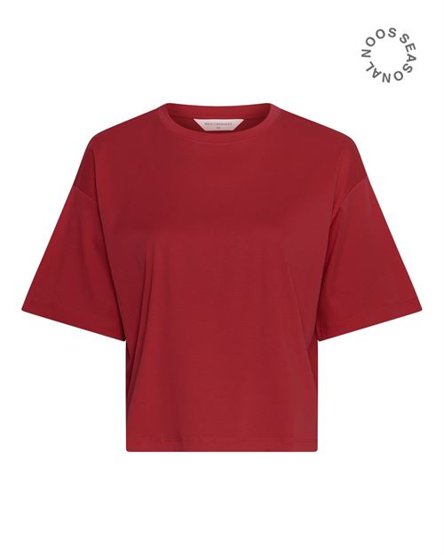 MSCH COPENHAGEN T-SHIRT, MSCHMOA MELEA TEE, RHUBARB